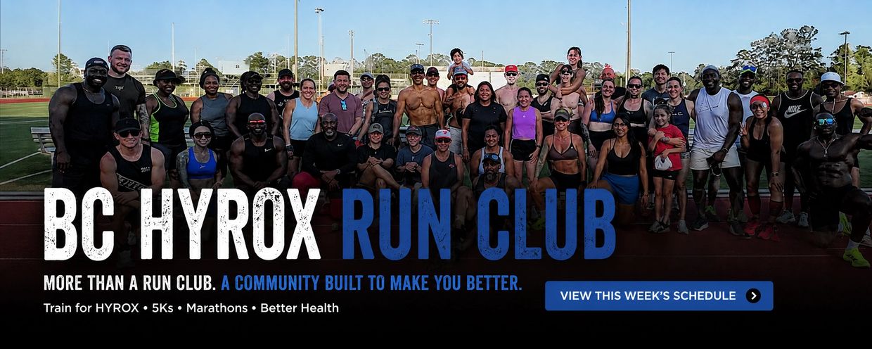 HYROX run club- run faster , join a fun community of support and training