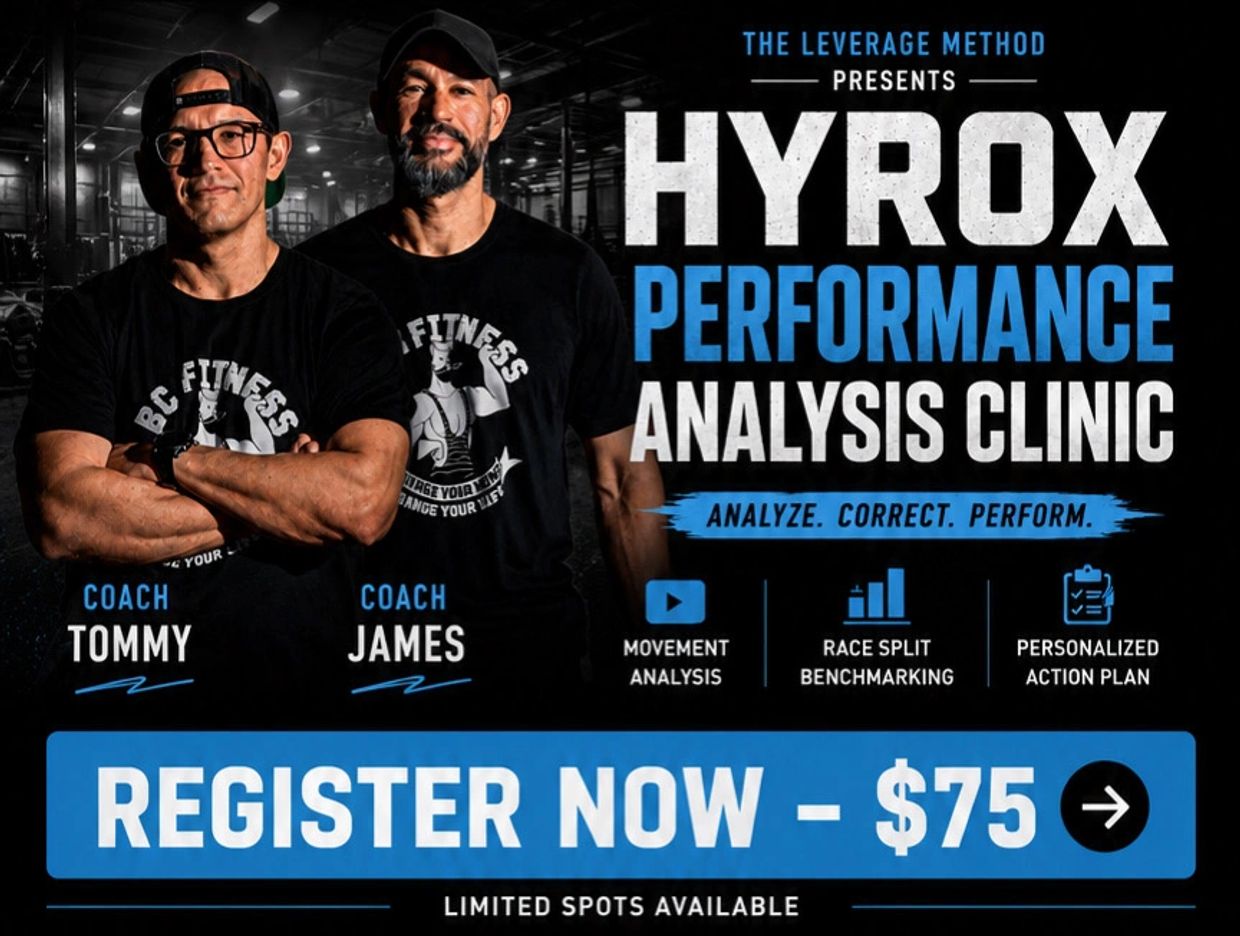 HYROX Performance Analysis Clinic at BC Fitness in Cypress, Houston TX with expert movement coaching