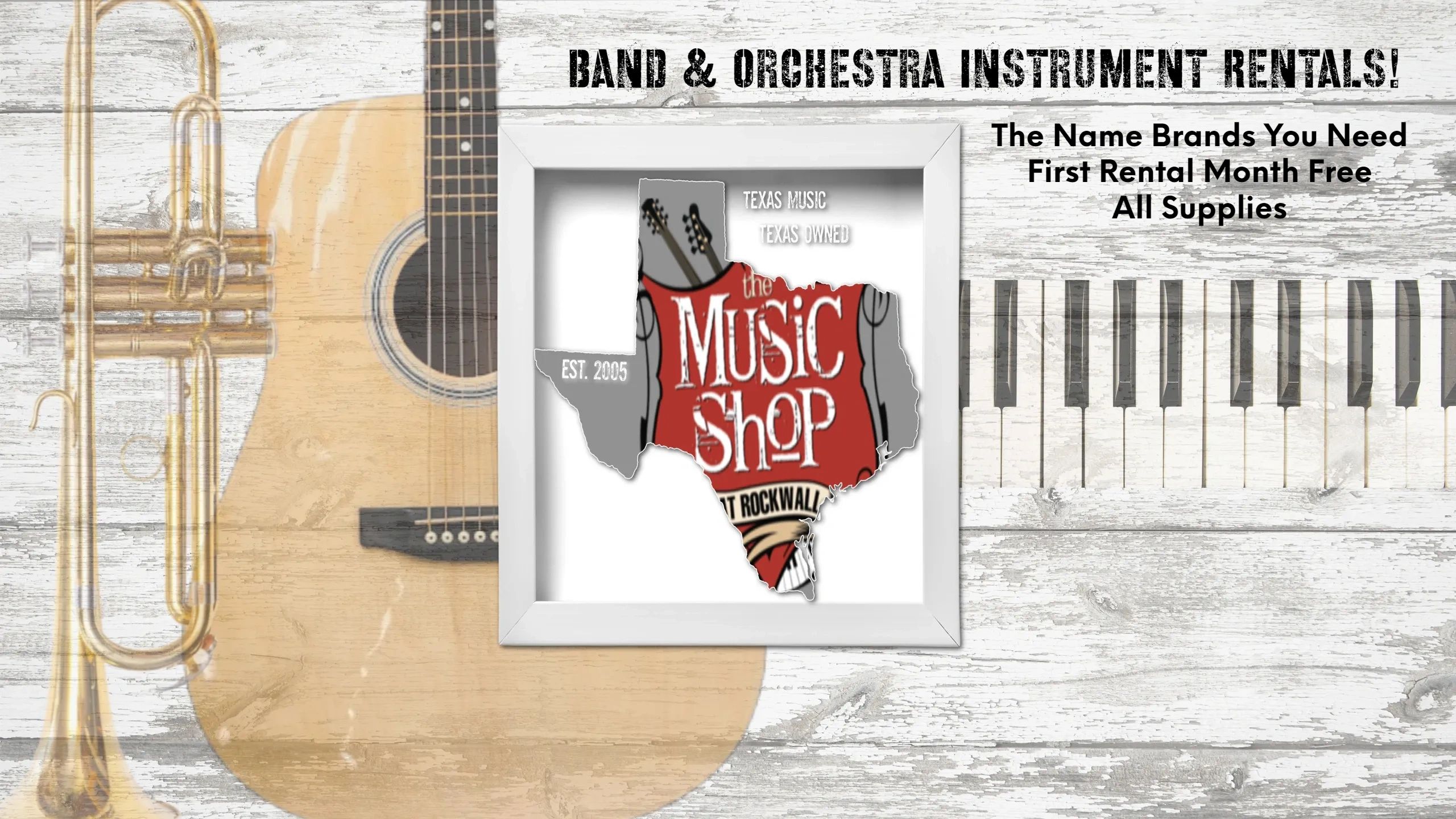 The 2024 music shop