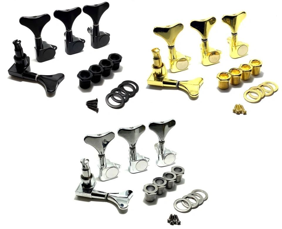 Bass Tuners, Modern Sealed Style ~ Choice of Right or Left, Colors ...