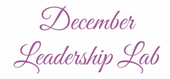 December Leadership Lab