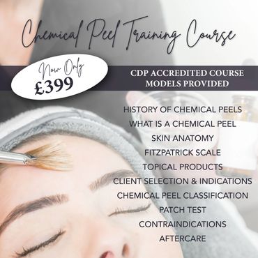 Chemical Peel Training Course Offer Training Course Enhanced HQ Training Academy