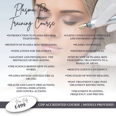 Plasma Pen Offer Training Course Enhanced HQ Training Academy