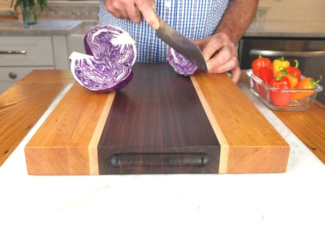 Her Kitchen Wood Cutting Board