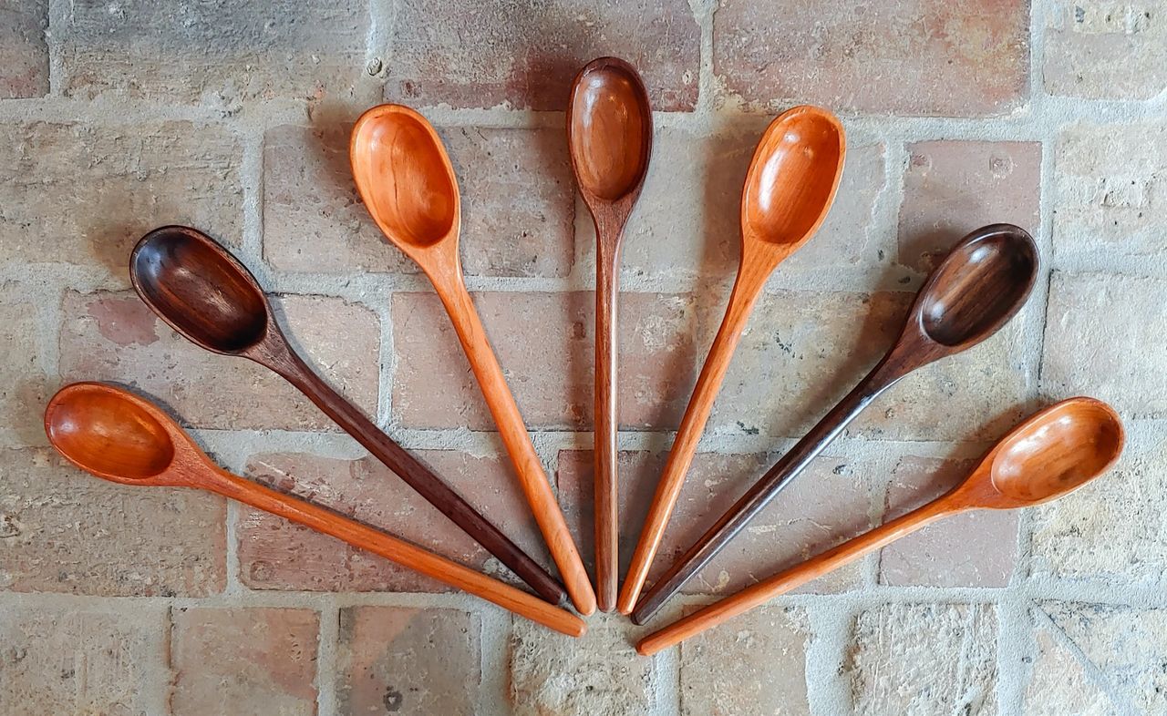 Hand-carved Wood Spoons