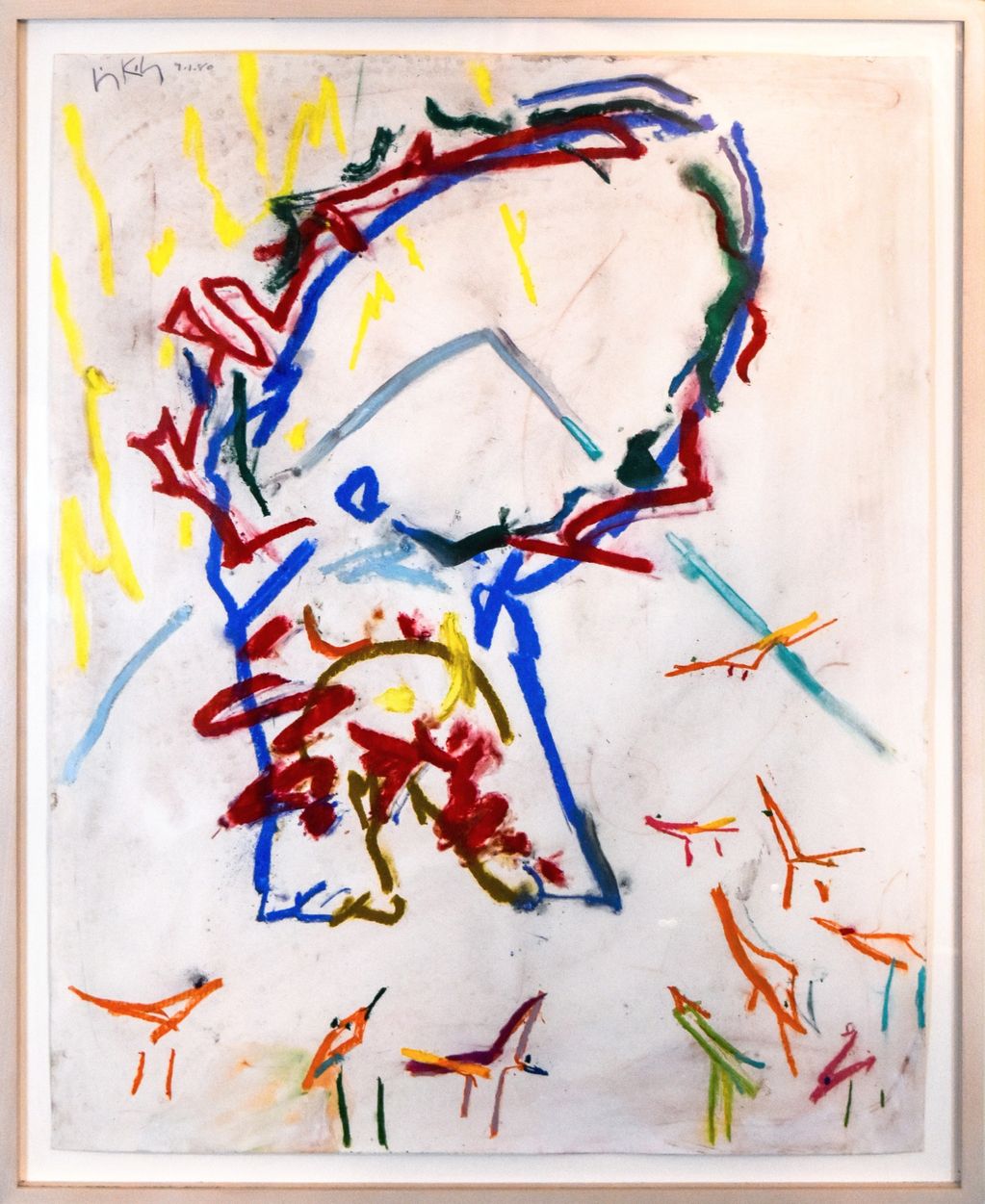 Irving Kriesberg
Abstract Expression
Figurative Expressionism
Guardian Ape with Birds