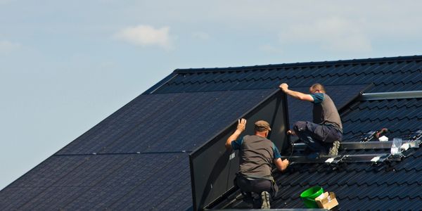 Solar panels installation