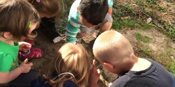 Group of kids playing