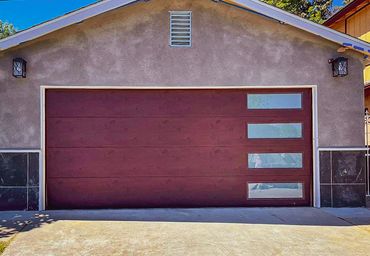 Modern looking Garage Door 
Broken springs
broken garage door springs repair
Los Angeles California.