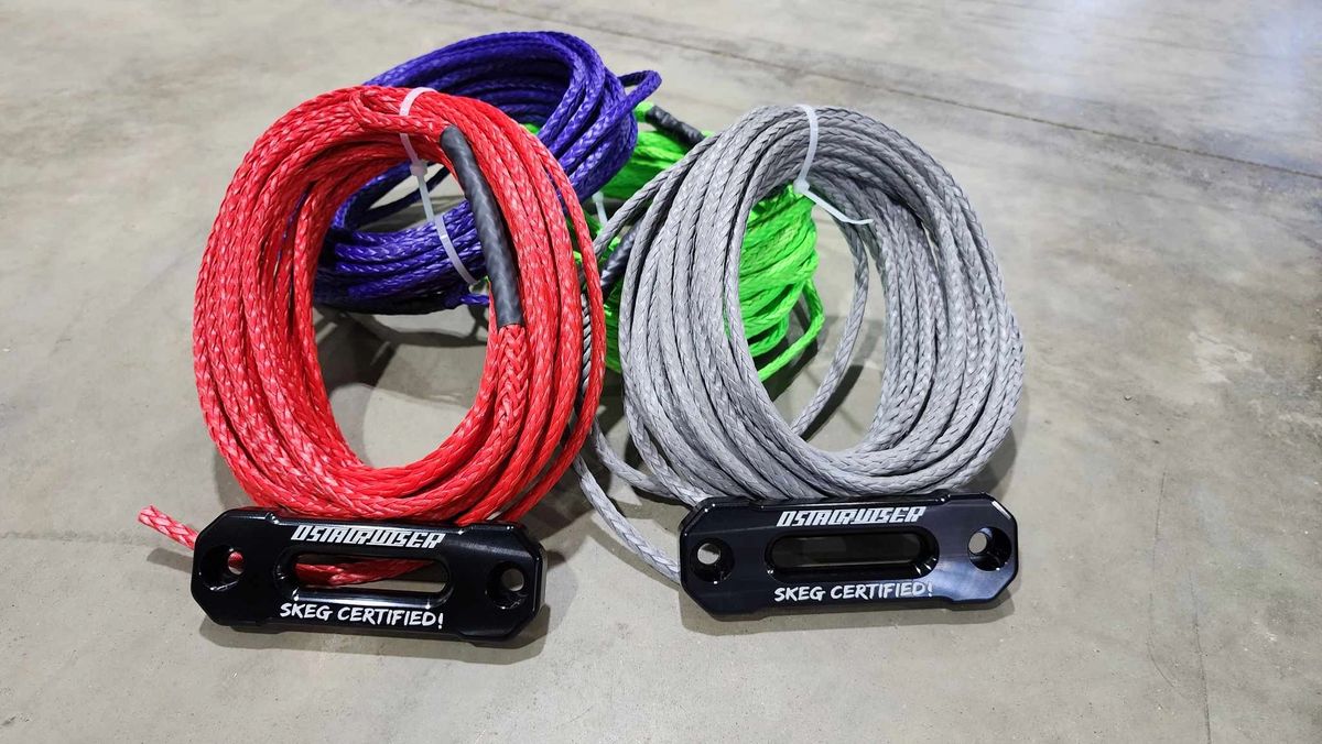 ATV Hawse Fairlead/Winch Rope Combo