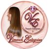 Logo de Vinnech Empresas con rostro femenino y monograma.