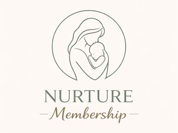 Logo showing a mother holding a baby with 'Nurture Membership' text.
