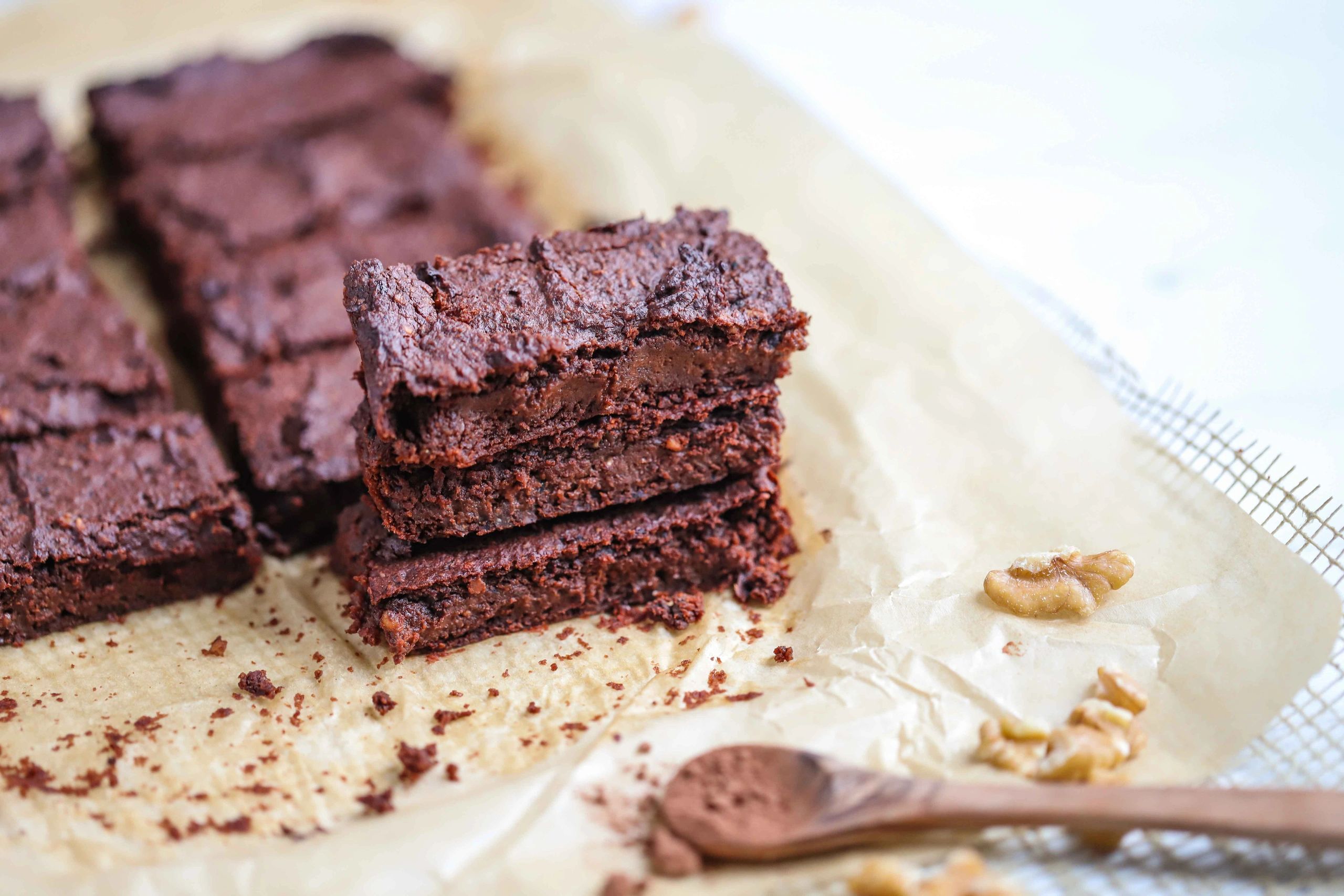 Sweet Potato &Black Bean Brownies