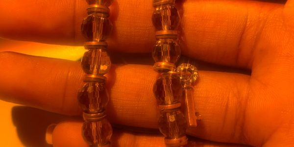 Our Bracelets hand made by creativity.