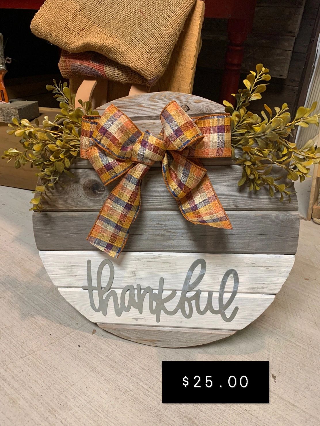 Repurposed Barnwood decor