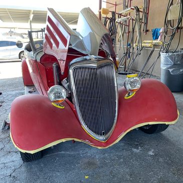 1934 Ford Fender Repair. 