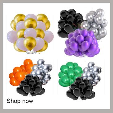 new stlye combinations premium balloons at lowest price chrome