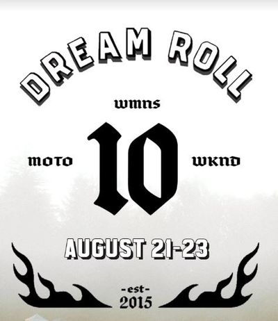 Design with text and number 10, flame graphics.