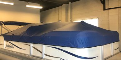 pontoon mooring cover