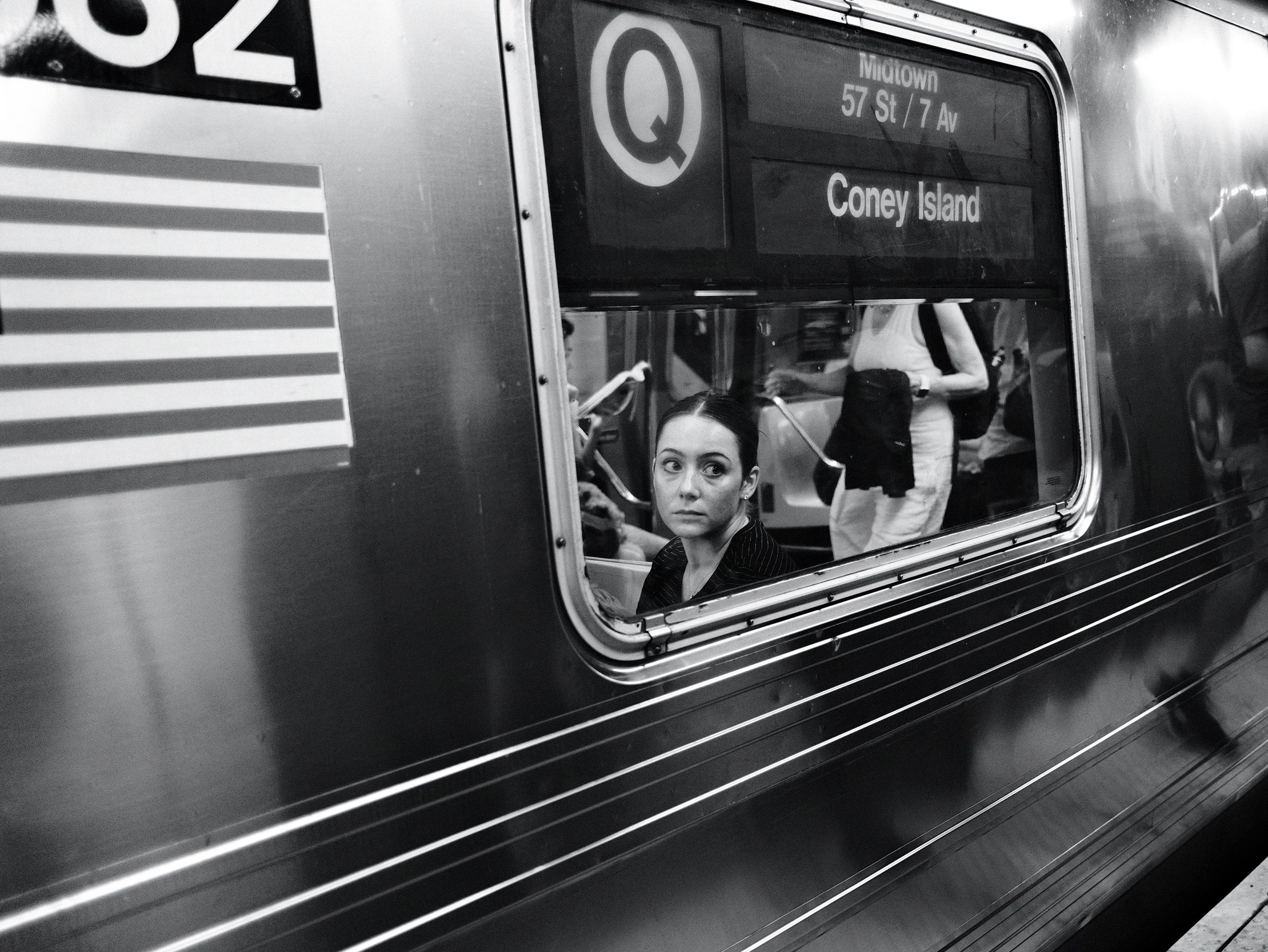 Train Ride to Coney Island