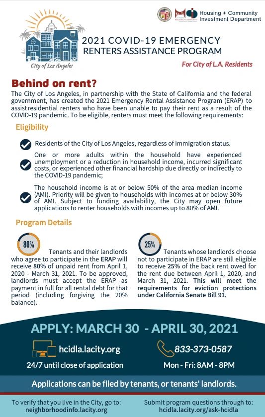 La Emergency Rental Assistance Program Apply Today 8312