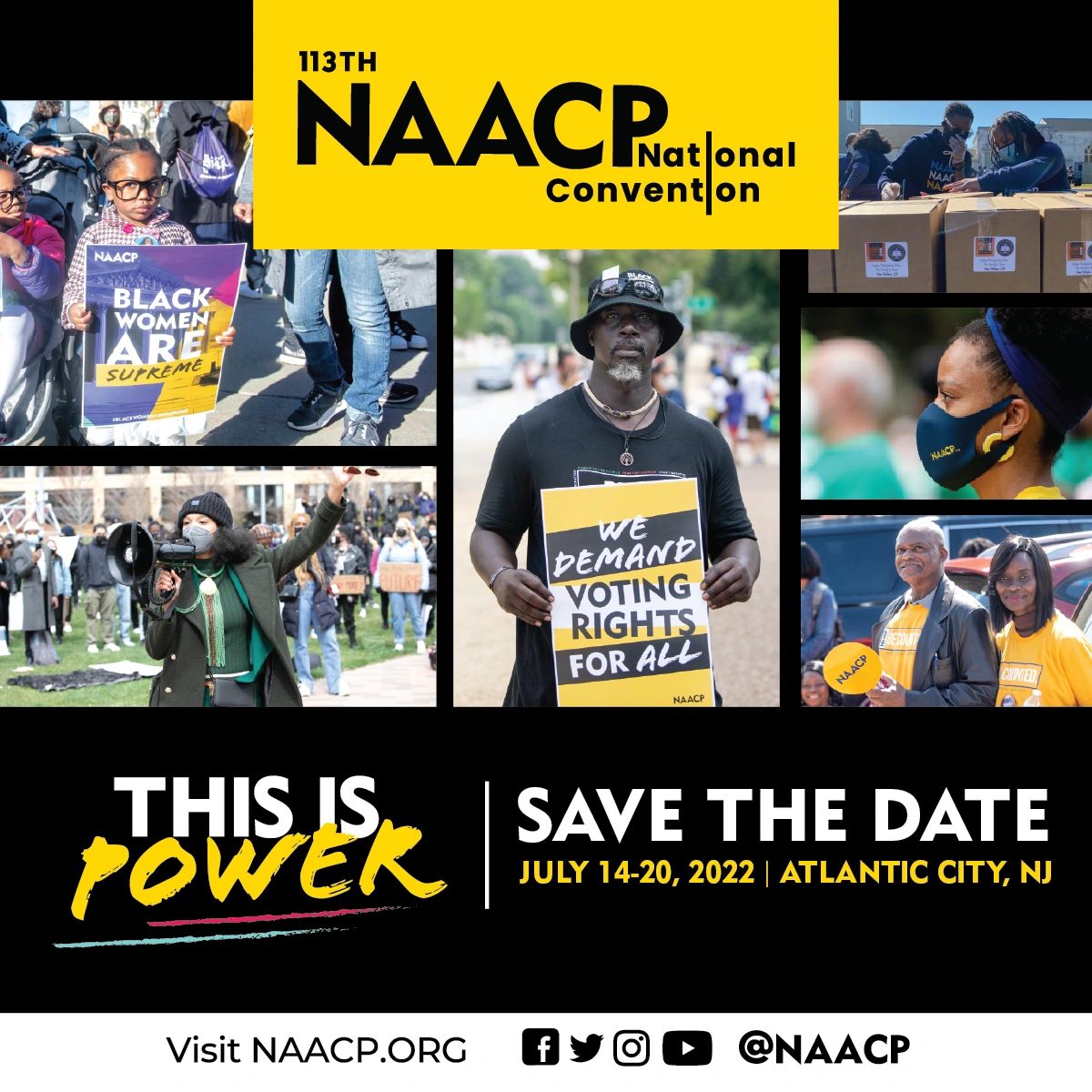 SAVE THE DATE 113th NAACP National Convention