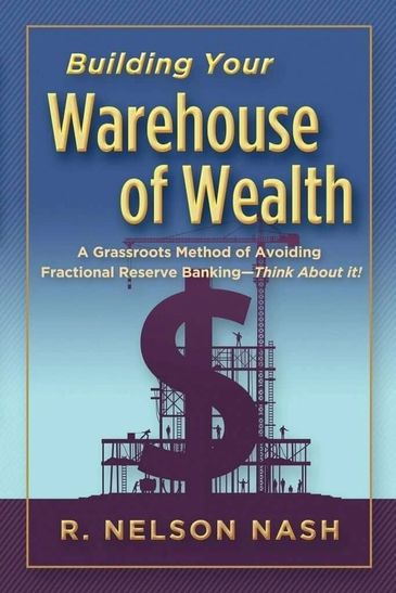 Book cover titled Building Your Warehouse of Wealth by R. Nelson Nash.
