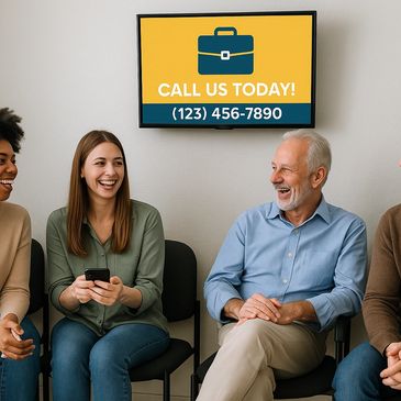 waiting room ads