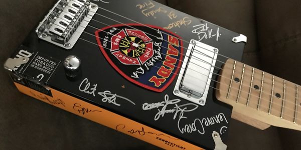 This example was a tribute to the local Fire Department.