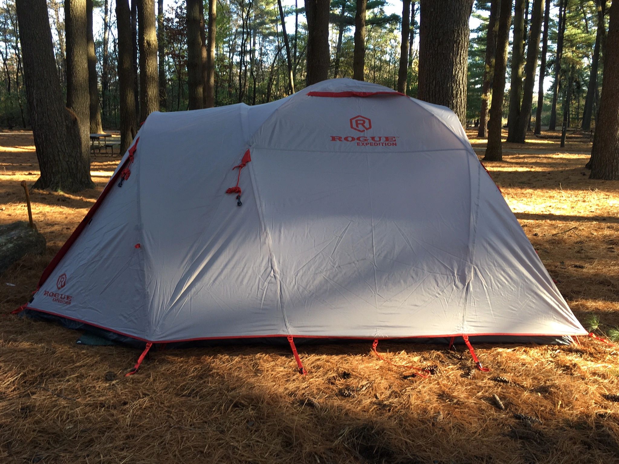 Cold Weather Camping in a Tent