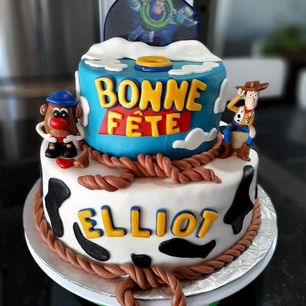 Gâteau en fondant