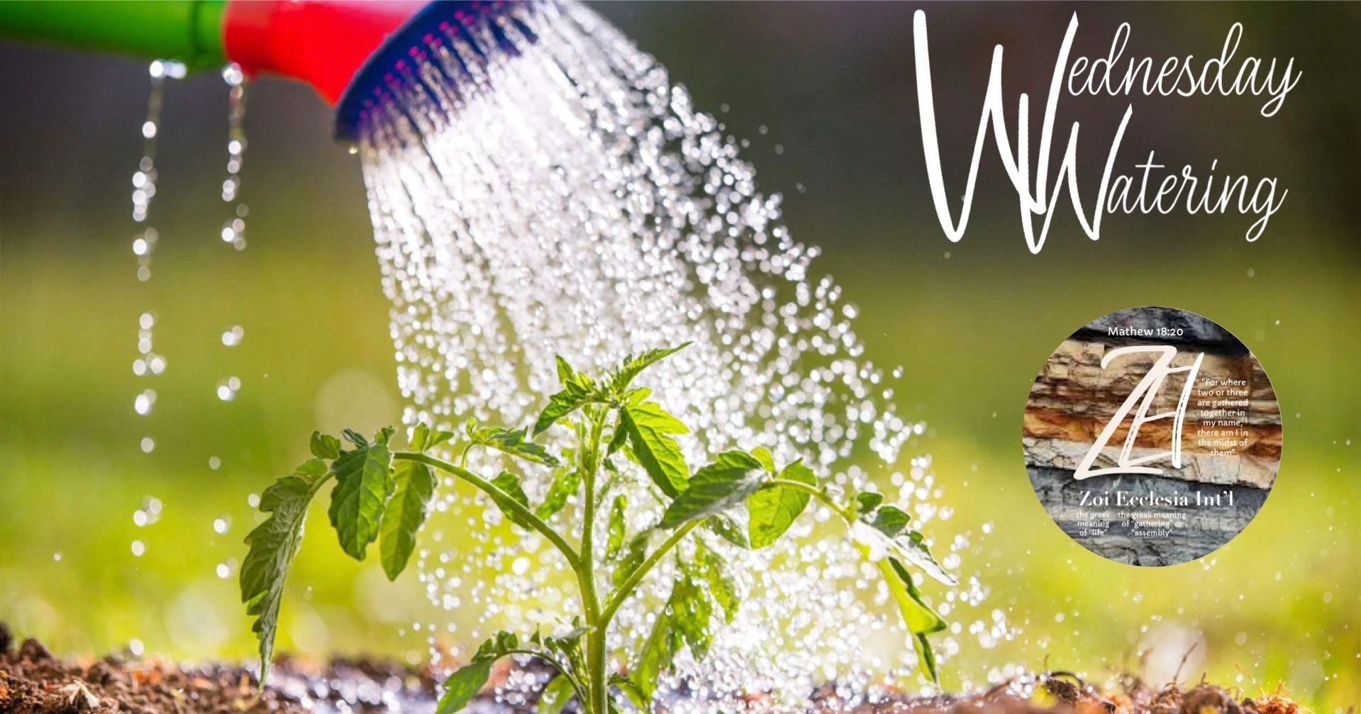 The washing with water through the word will assist in the growth of humanity along with the Son.