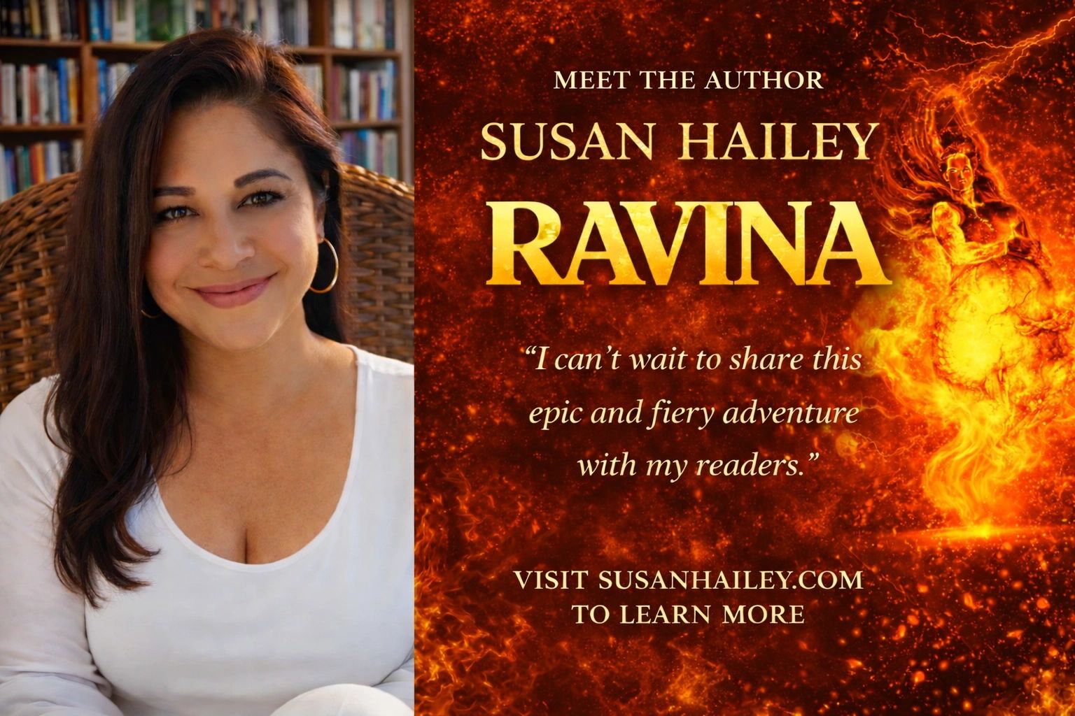 Meet the author Susan Hailey, Press Release 