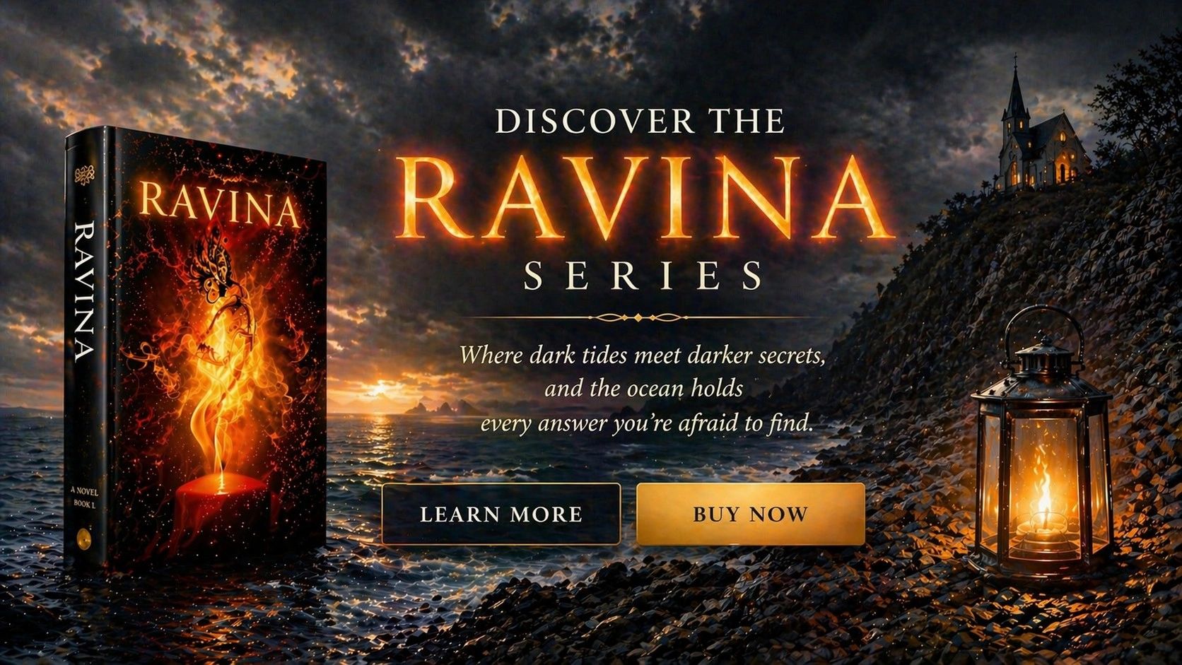 Ravina novel by Susan Hailey, suspense fiction with supernatural themes, set against a dark coastal 