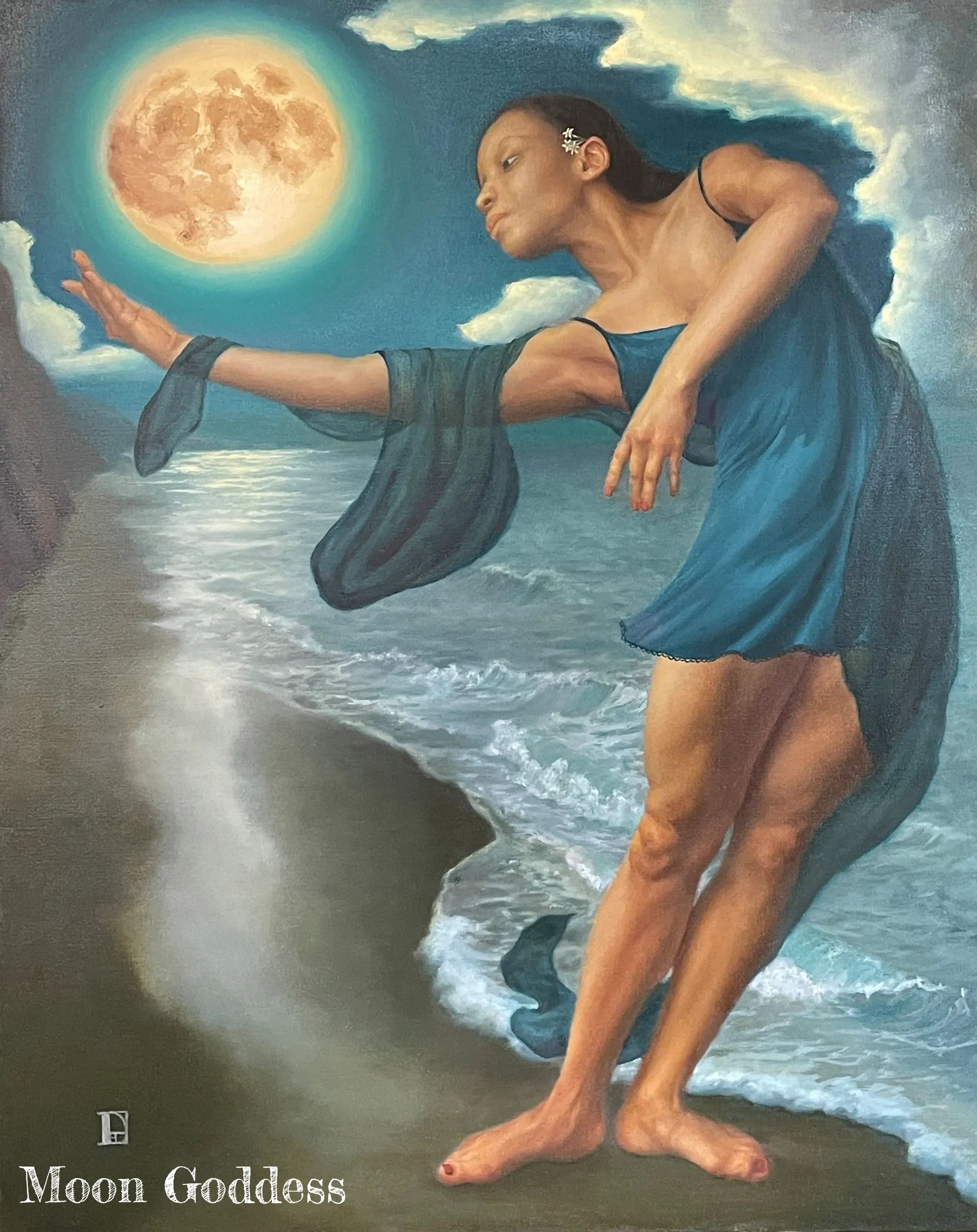 Moon Goddess 24x36 $6000