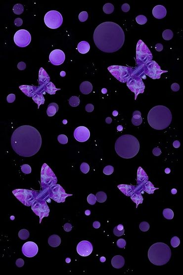 A purple butterfly pattern design for home decor, fashion apparel and accessories