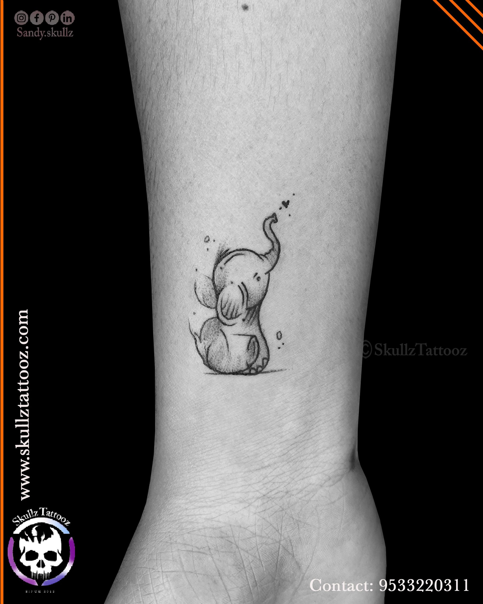 Buy Temporary Tattoo Sheet Mini Tattoo Trial Black Tattoo Flash Online in  India  Etsy