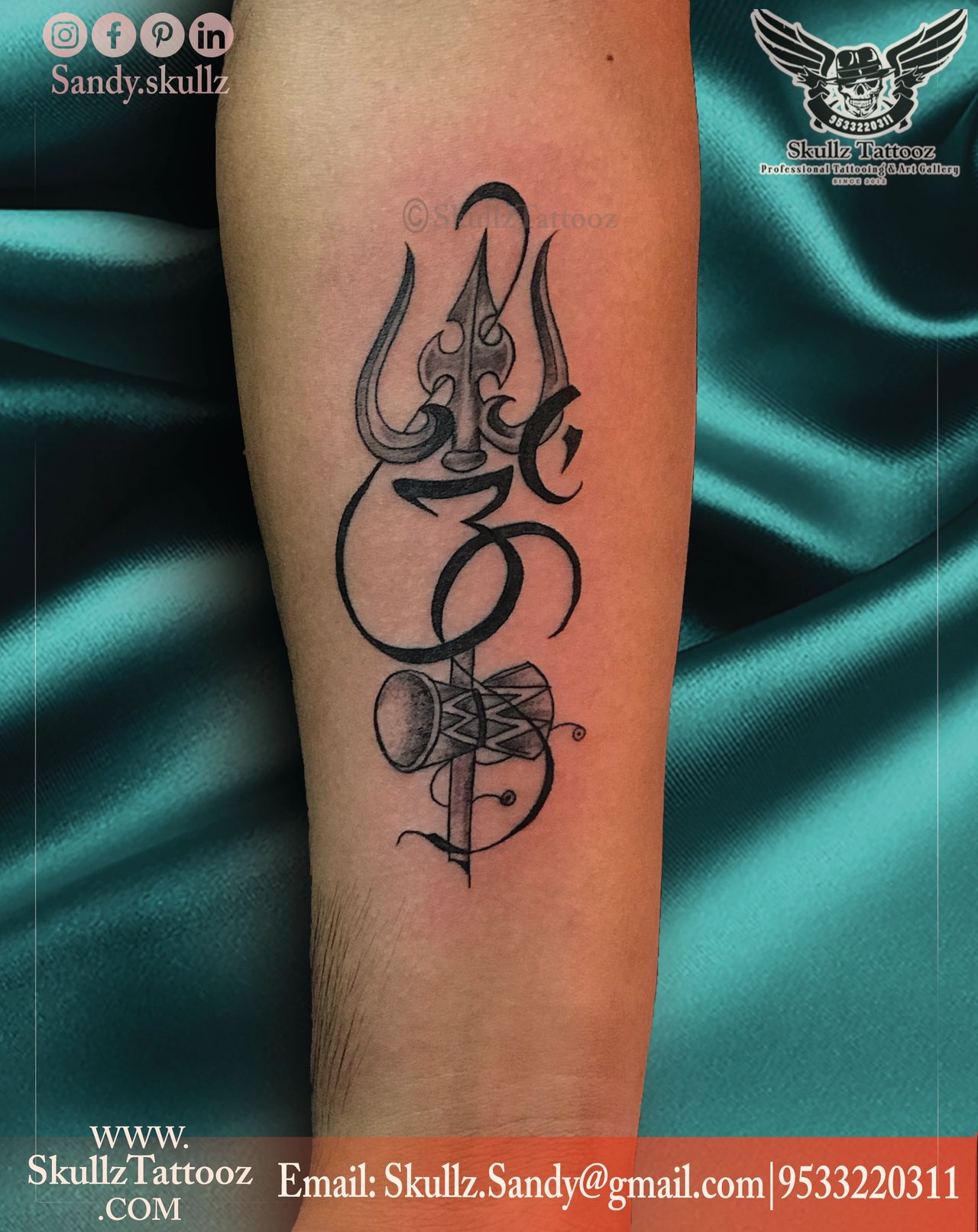 25 Amazing Trishul Tattoos Ideas done at SkullzTattooz Hyderabad! 25 Amazing Trishul Tattoos Ideas done at SkullzTattooz Hyderabad!