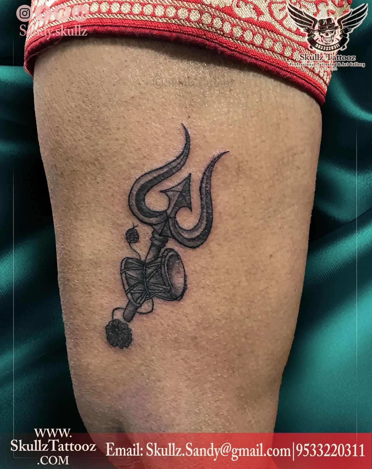 25 Amazing Trishul Tattoos Ideas done at SkullzTattooz Hyderabad! 25 Amazing Trishul Tattoos Ideas done at SkullzTattooz Hyderabad!
