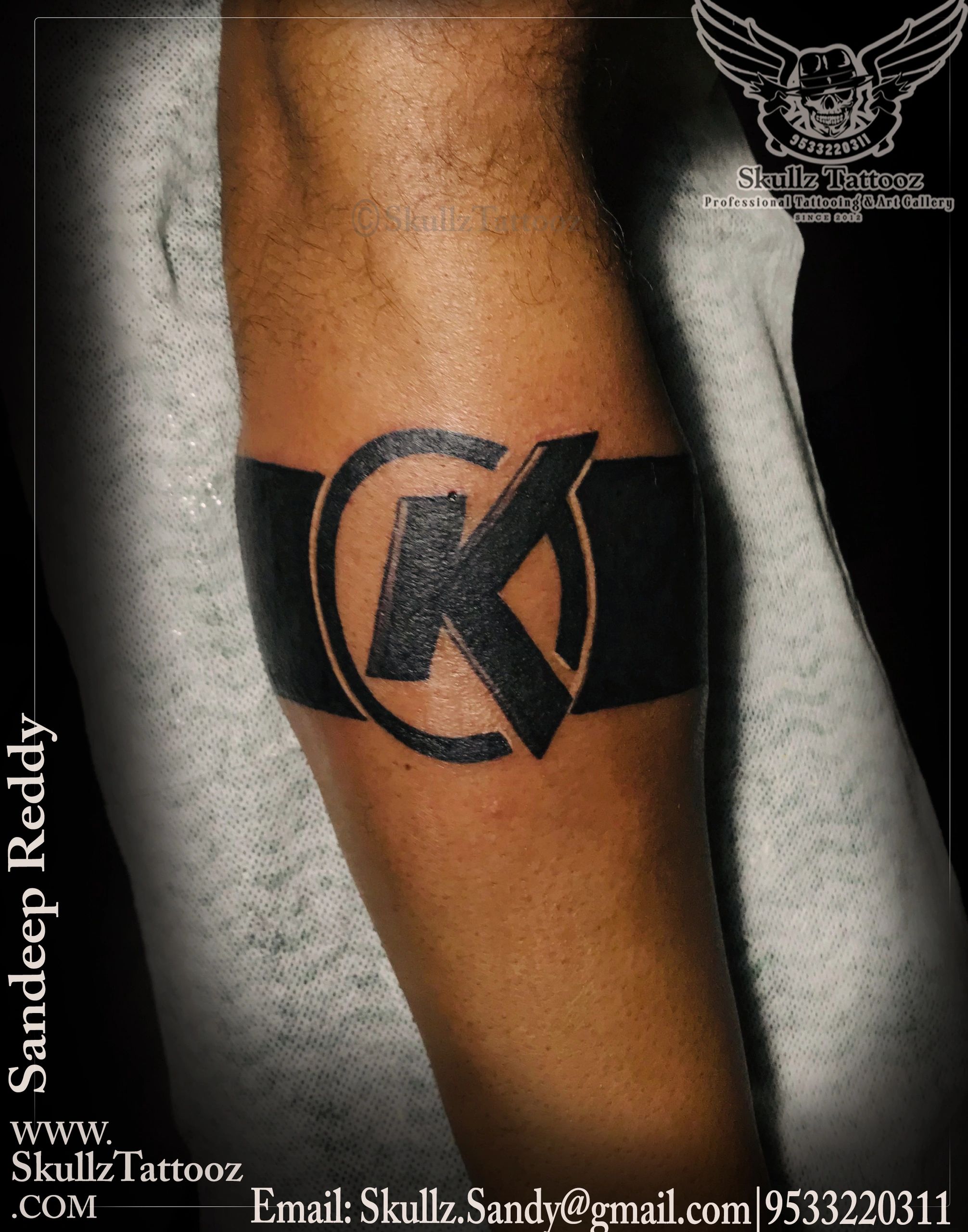 Letter k tattoo hires stock photography and images  Page 2  Alamy