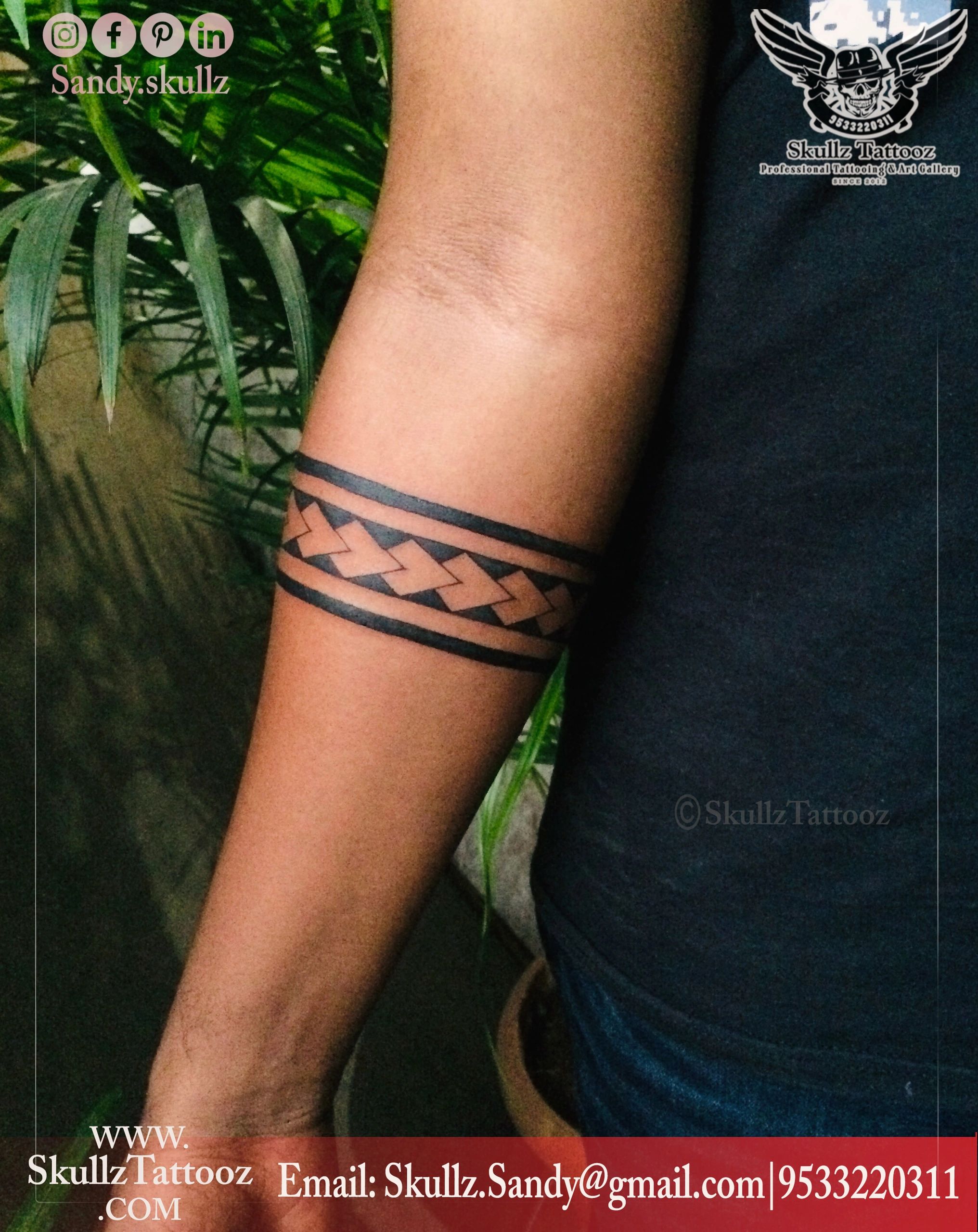 Buy Hand Band Tattoo Online In India  Etsy India
