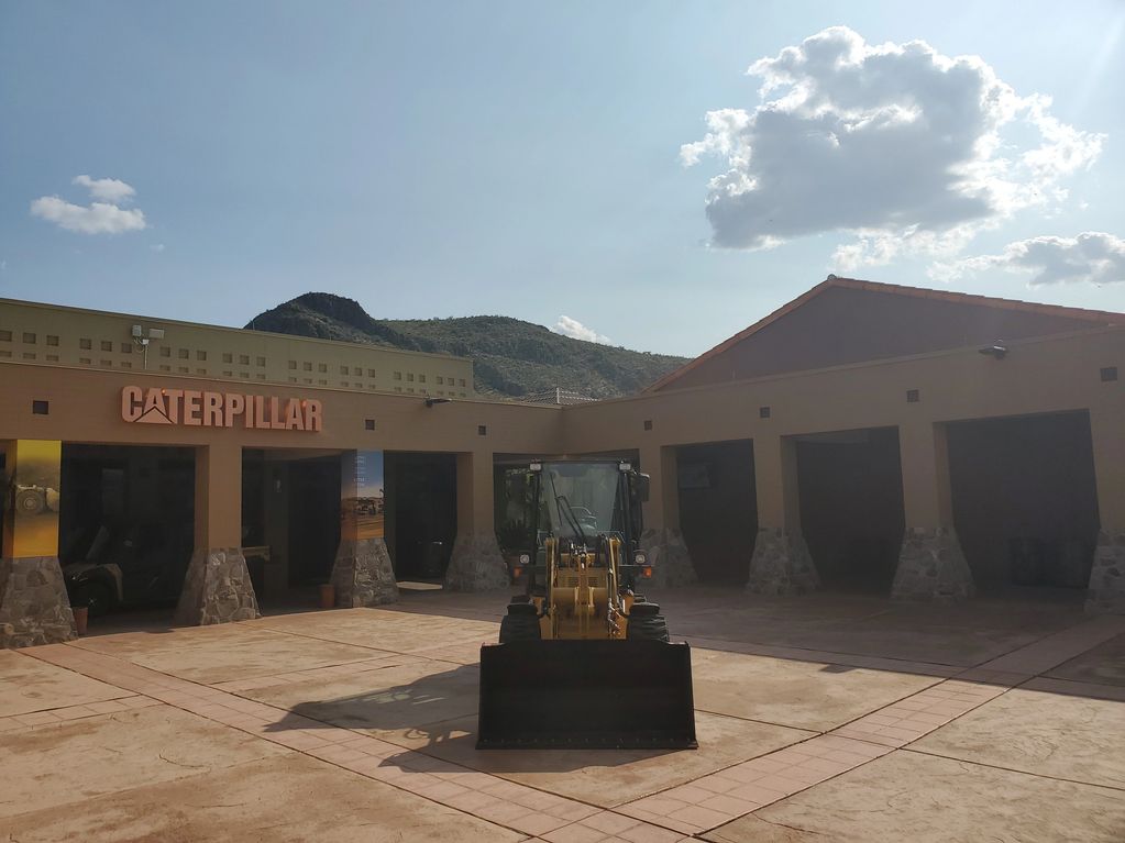 Barrio Custom Painting LLC commercial painting for Caterpillar in Tinaja Hills Demo