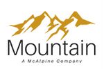 Logo of Mountain, a McAlpine company.