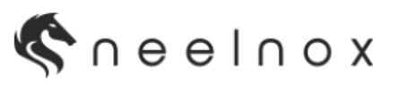 Logo with horse head and text 'neelnox'.