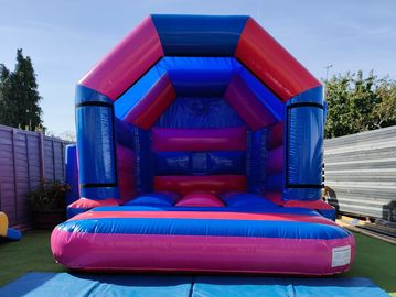 Children plain glossy bouncy castle 
