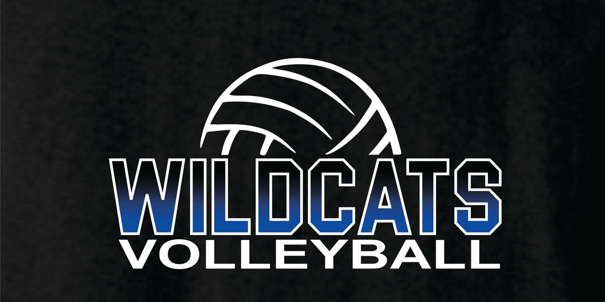 Wildcats Volleyball logo with a volleyball graphic.
