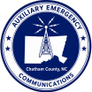 Chatham NC AUXILIARY COMMUNICATIONS