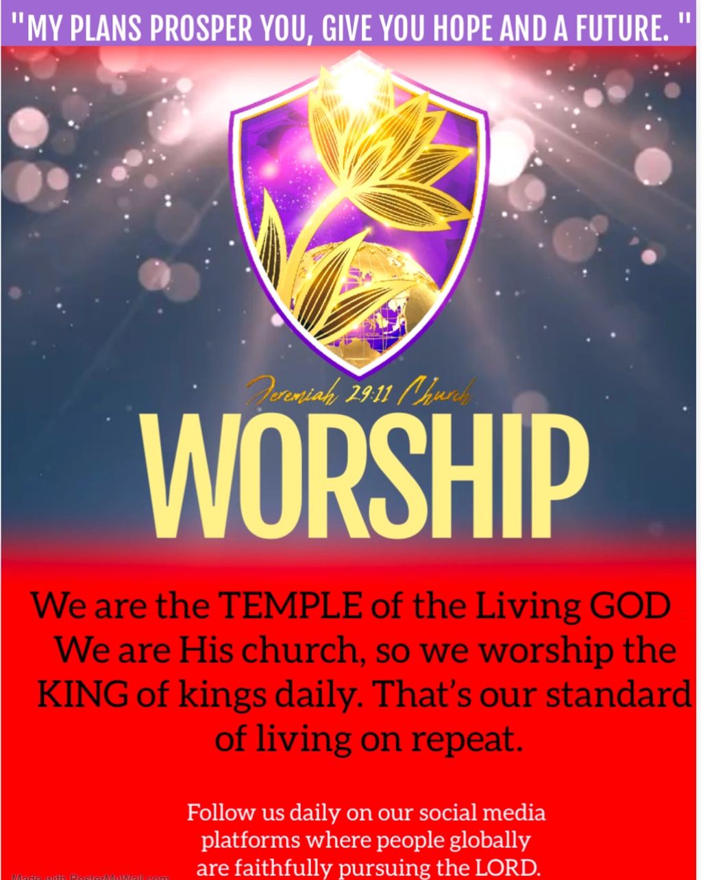 Jeremiah 29:11 Church