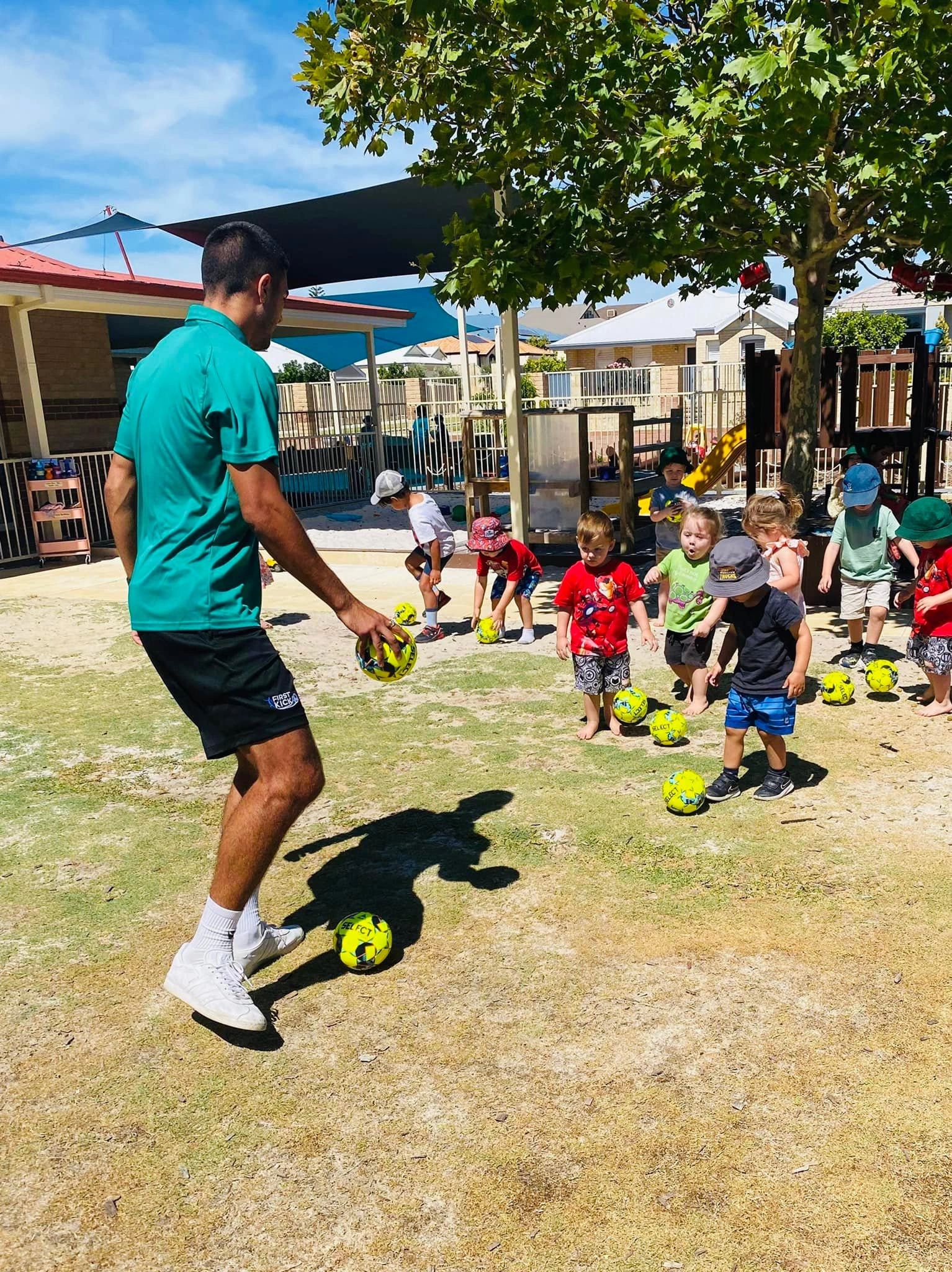 Soccer Training for Beginners | Childcare Sport | Primary School Sport