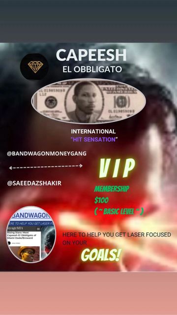 CAPEESH EL OBBLIGATO VIP SUCCESS CLUB